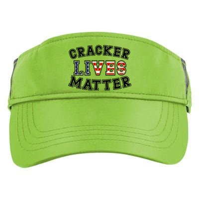 Cracker Lives Matter Adult Drive Performance Visor