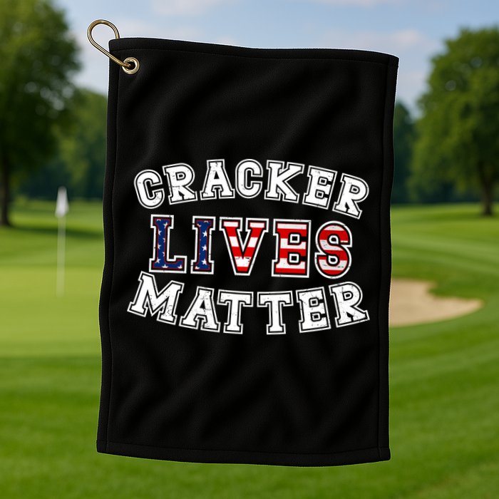 Cracker Lives Matter Golf Towel