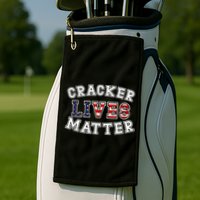 Cracker Lives Matter Golf Towel