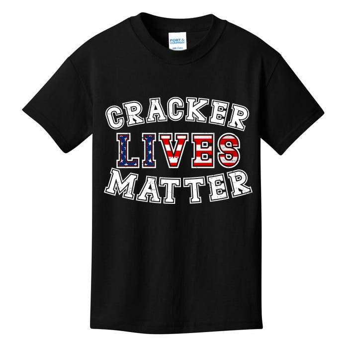 Cracker Lives Matter Kids T-Shirt