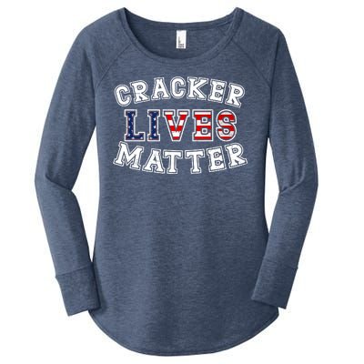 Cracker Lives Matter Women's Perfect Tri Tunic Long Sleeve Shirt