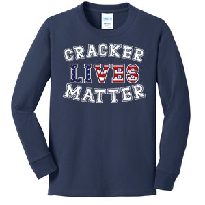 Cracker Lives Matter Kids Long Sleeve Shirt