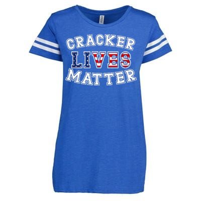 Cracker Lives Matter Enza Ladies Jersey Football T-Shirt