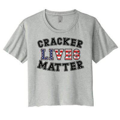 Cracker Lives Matter Women's Crop Top Tee