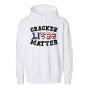 Cracker Lives Matter Garment-Dyed Fleece Hoodie