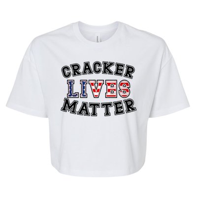 Cracker Lives Matter Bella+Canvas Jersey Crop Tee