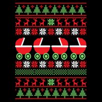 Cradle Ugly Christmas Sweater Mug