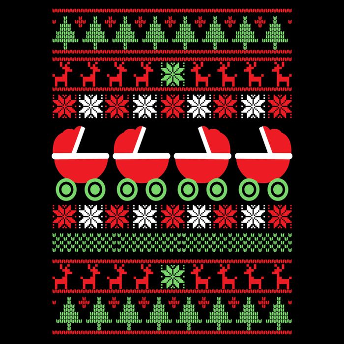 Cradle Ugly Christmas Sweater Mug