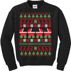 Cradle Ugly Christmas Sweater Kids Sweatshirt