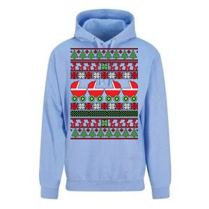 Cradle Ugly Christmas Sweater Unisex Surf Hoodie