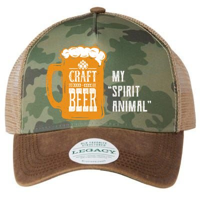 Craft Beer My Spirit Animal Legacy Tie Dye Trucker Hat