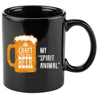 Craft Beer My Spirit Animal 11oz C Handle Ceramic Mug