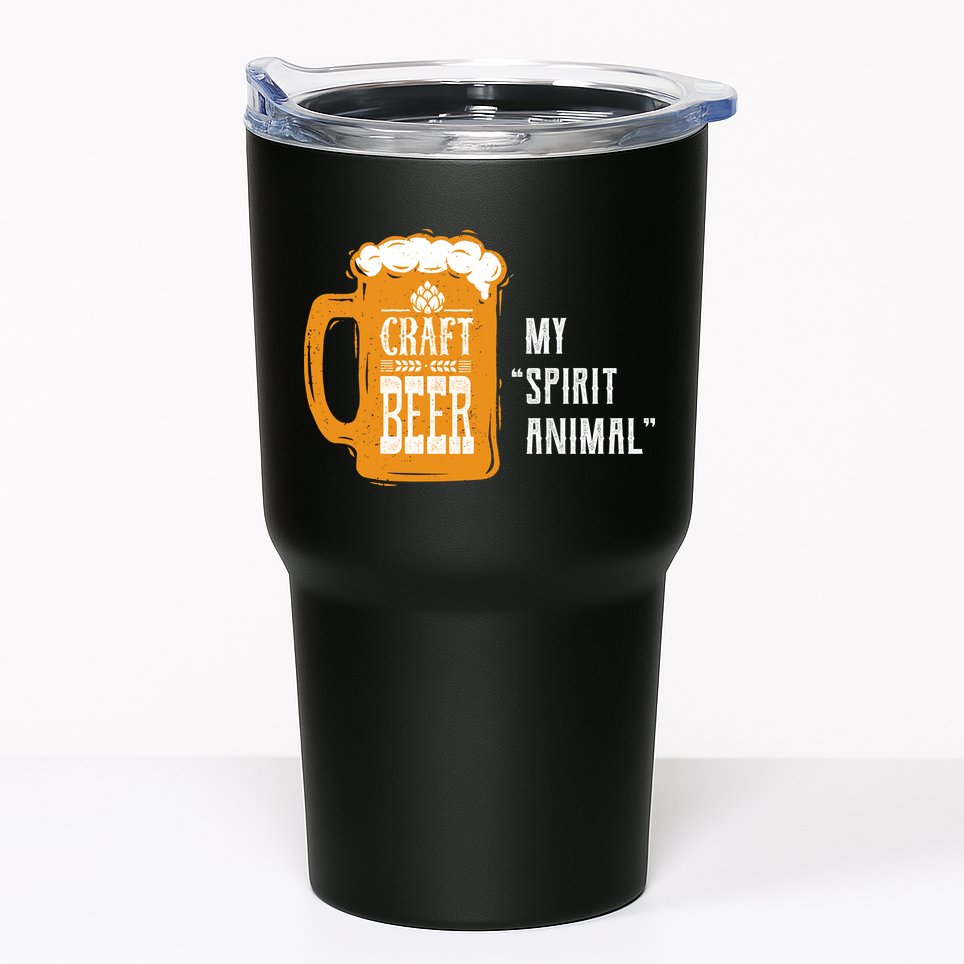 Craft Beer My Spirit Animal Tumbler