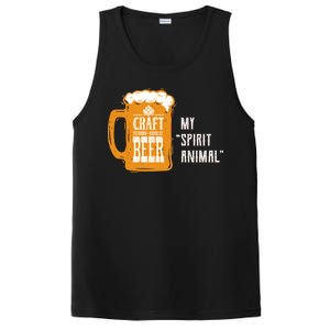 Craft Beer My Spirit Animal PosiCharge Competitor Tank