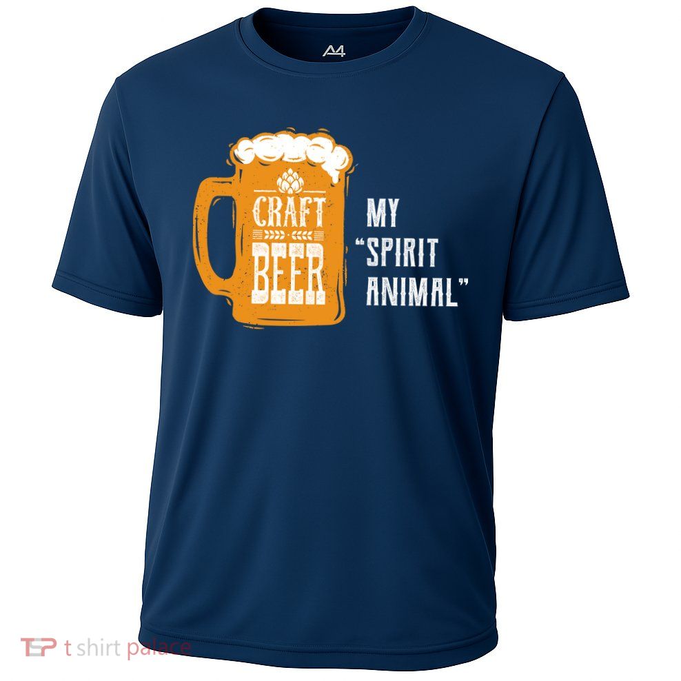 Craft Beer My Spirit Animal Cooling Performance Crew T-Shirt