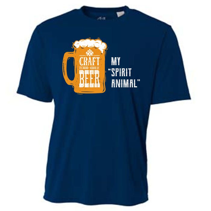 Craft Beer My Spirit Animal Cooling Performance Crew T-Shirt