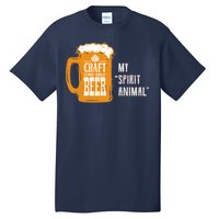 Craft Beer My Spirit Animal Tall T-Shirt