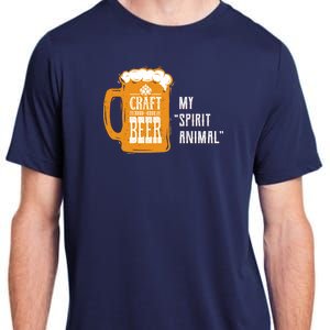 Craft Beer My Spirit Animal Adult ChromaSoft Performance T-Shirt