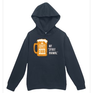 Craft Beer My Spirit Animal Urban Pullover Hoodie