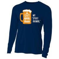 Craft Beer My Spirit Animal Cooling Performance Long Sleeve Crew