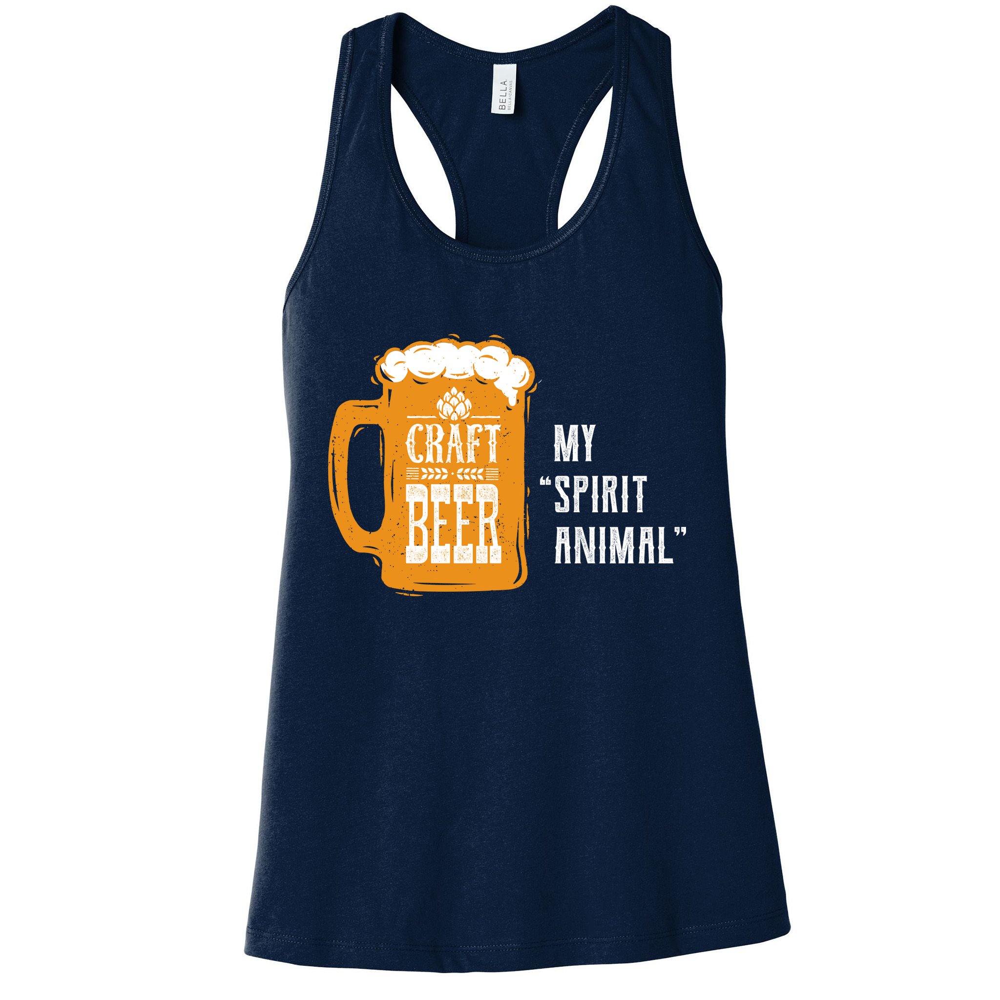 Craft Beer My Spirit Animal Womens Tank Top