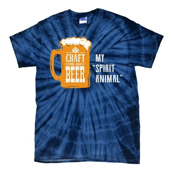 Craft Beer My Spirit Animal Tie-Dye T-Shirt