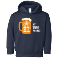 Craft Beer My Spirit Animal Toddler Hoodie