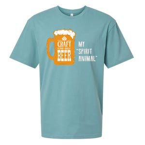 Craft Beer My Spirit Animal Sueded Cloud Jersey T-Shirt