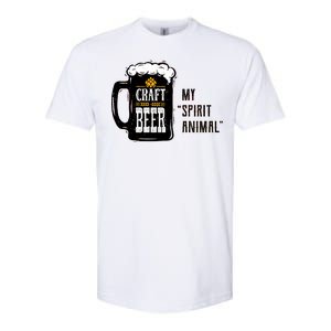 Craft Beer My Spirit Animal Softstyle CVC T-Shirt