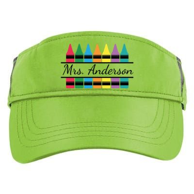 Crayon Customized Teacher Custom Personalize Name Adult Drive Performance Visor