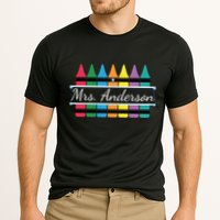 Crayon Customized Teacher Custom Personalize Name Performance Shirt