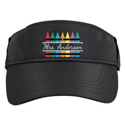 Crayon Customized Teacher Custom Personalize Name Adult Drive Performance Visor