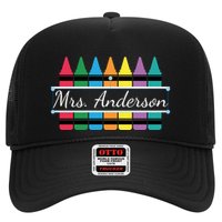 Crayon Customized Teacher Custom Personalize Name Trucker Hat