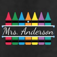 Crayon Customized Teacher Custom Personalize Name Microfiber Hand Towel