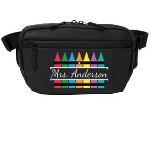 Crayon Customized Teacher Custom Personalize Name Crossbody Pack