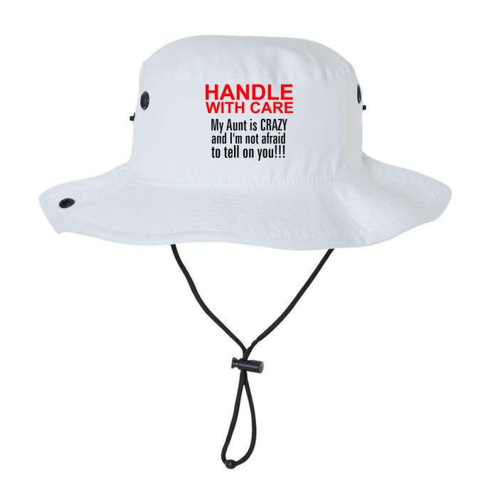 Crazy Aunt - Handle With Care Funny Bucket Hat