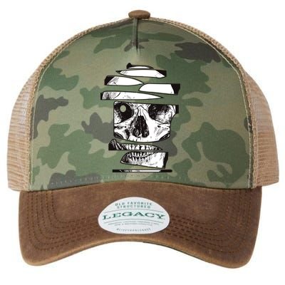 Crazy Broken Skull Legacy Tie Dye Trucker Hat