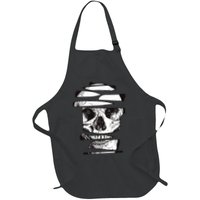 Crazy Broken Skull Apron