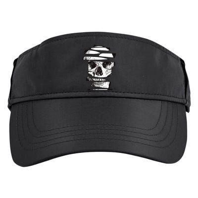 Crazy Broken Skull Adult Drive Performance Visor