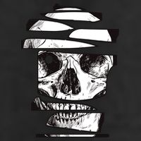 Crazy Broken Skull 15oz Campfire Ceramic Mug