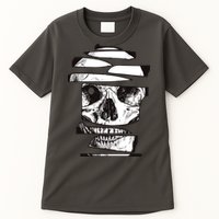 Crazy Broken Skull Tall T-Shirt