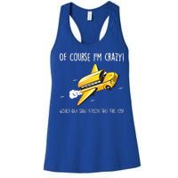 Crazy Bus Driver Women's Racerback Tank