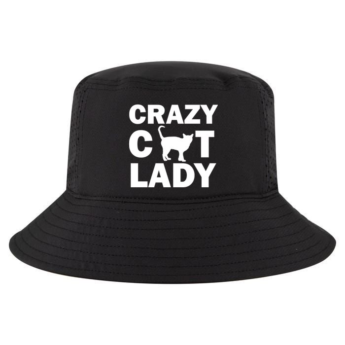 Crazy Cat Lady Cool Comfort Performance Bucket Hat