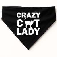 Crazy Cat Lady USA-Made Doggie Bandana