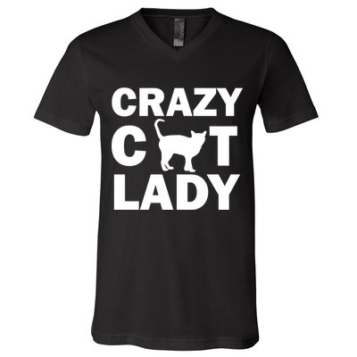 Crazy Cat Lady V-Neck T-Shirt
