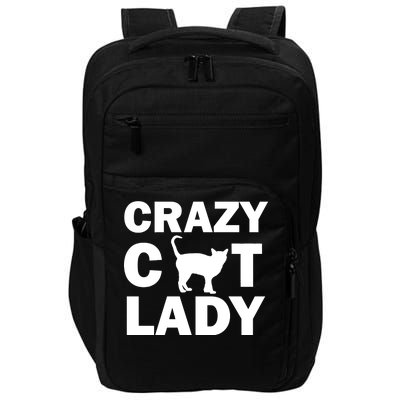 Crazy Cat Lady Impact Tech Backpack