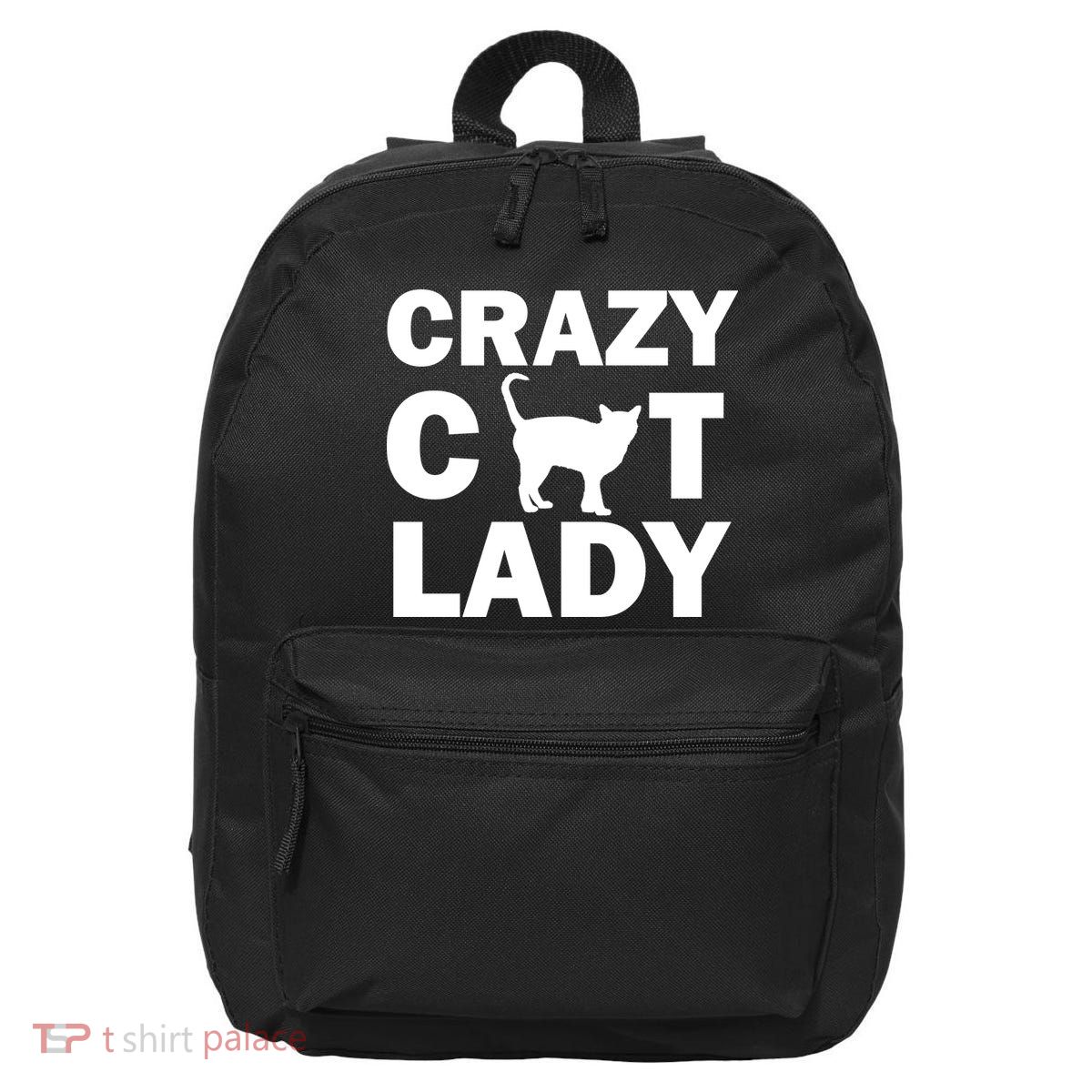 Crazy Cat Lady 16 in Basic Backpack