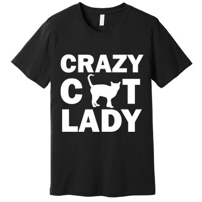 Crazy Cat Lady Premium T-Shirt