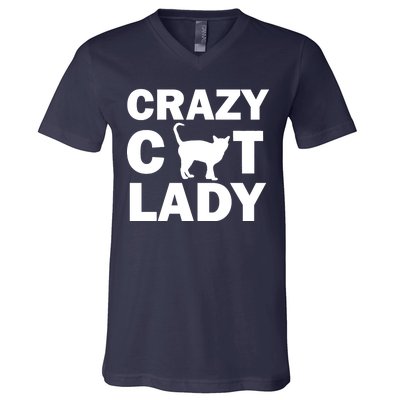 Crazy Cat Lady V-Neck T-Shirt