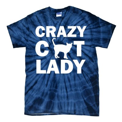 Crazy Cat Lady Tie-Dye T-Shirt